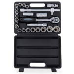 Jogo de Catracas e Soquetes Torkz 1/2" 22 Peças Profissional