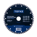 Disco Diamantado Torkz 180mm Turbo Corte Rápido