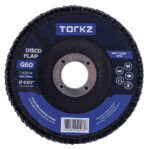 Disco Flap Torkz 4.1/2” G60 Corte e Acabamento
