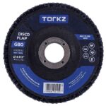 Disco Flap Torkz 4.1/2” G80 Lixamento Profissional