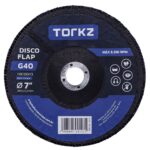 Disco Flap Torkz 7” G40 Corte Agressivo e Preciso