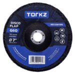 Disco Flap Torkz 7” G60 Acabamento Perfeito