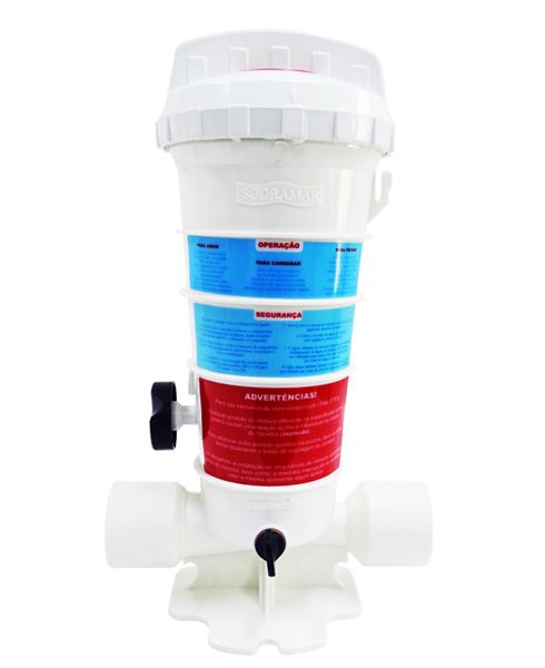 Dosador de cloro 2 kg automático para piscinas