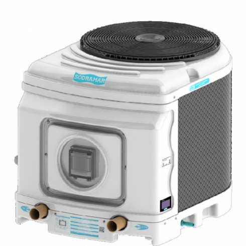 Aquecedor para Piscina - Trocador de Calor SD-160 Para Piscinas De Até 126 Mil Litros - Sodramar (Com Painel Digital)