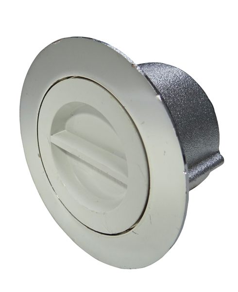 Dispositivo de Aspiração latão cromado 2´´ para Piscinas de Alvenaria