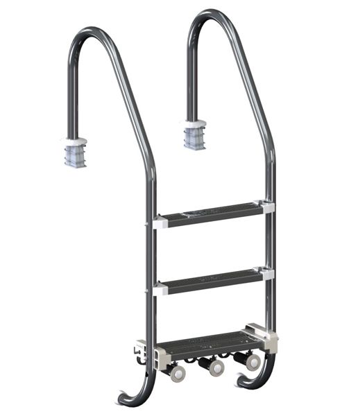 Escada Light 3 degraus e 3 luminárias Led SMD