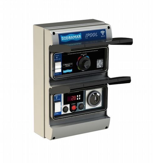 Full para Trocador de Calor com Wi-FI para controle da iluminação RGB