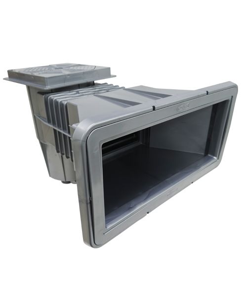 Skimmer Boca Larga Prata