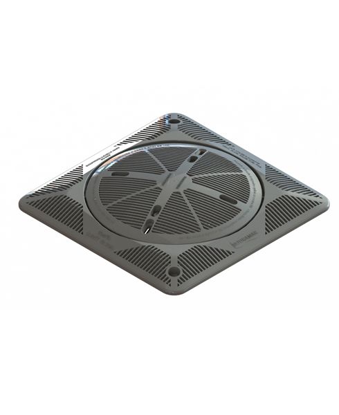 Tampa F.S.B 30x30cm (Prata)