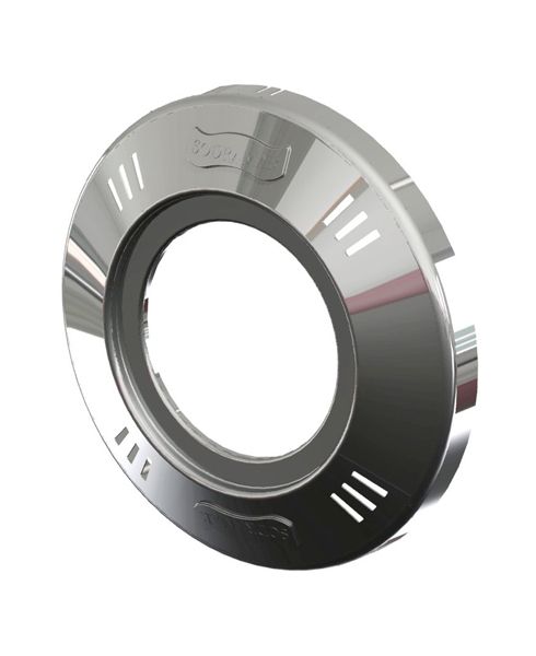 Aro frontal Inox para Led — Acessórios para Iluminação. Peso: 0.16 kg. Cód: 011737. Produto Sodramar disponível na AHCOR Equipamentos com garantia e suporte técnico especializado.