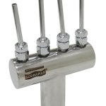 Bico Leque 38mm 4 saídas - Sodramar