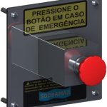 Botão de Segurança em aço Inox (parede) - Sodramar
