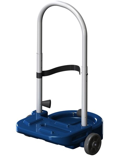 Carrinho Rotomoldado para Filtro e Bomba — Filtro e Bomba Portátil. Peso: 11.3 kg. Cód: 017562. Produto Sodramar disponível na AHCOR Equipamentos com garantia e suporte técnico especializado.