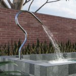 Cascata para piscina em Aço Inox Splash Slim - Sodramar