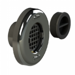 Dispositivo De Aspiração/ Ralo Quebra Ondas Pratic Aço Inox 316 (Tubo de 50mm) - S...