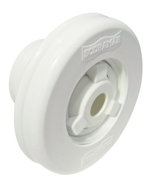 Dispositivo de Retorno Top Line para piscina de vinil — Dispositivos. Peso: 0.2 kg. Cód: 000565. Produto Sodramar disponível na AHCOR Equipamentos com garantia e suporte técnico especializado.