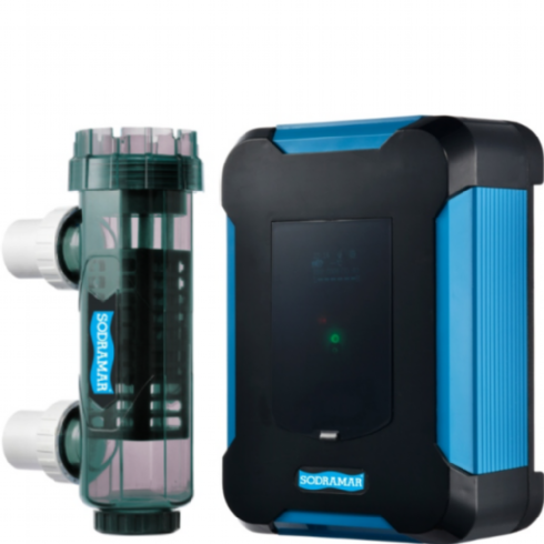 Gerador De Cloro a Base Sal GS-42 para Piscinas de até 140 mil litros - Sodramar — Tratamento de água. Peso: 10.0 kg. Cód: 026349. Produto Sodramar disponível na AHCOR Equipamentos com garantia e suporte técnico especializado.