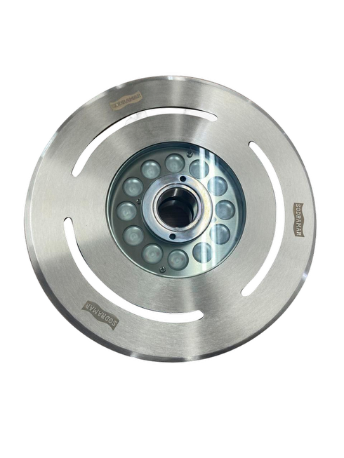 Luminária Para Fonte - 24v Em Aço Inox — Acessórios para Iluminação. Cód: 027031. Produto Sodramar disponível na AHCOR Equipamentos com garantia e suporte técnico especializado.