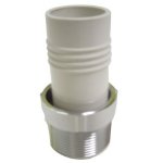 Luva latão cromado de 1 1/2" - Sodramar