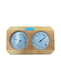 Medidor De Umidade e De Temperatura Em Madeira Para Sauna Seca - Sodramar - Imagem 2