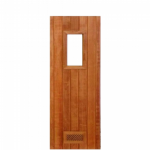 Porta em Madeira para Sauna Seca - Sodramar