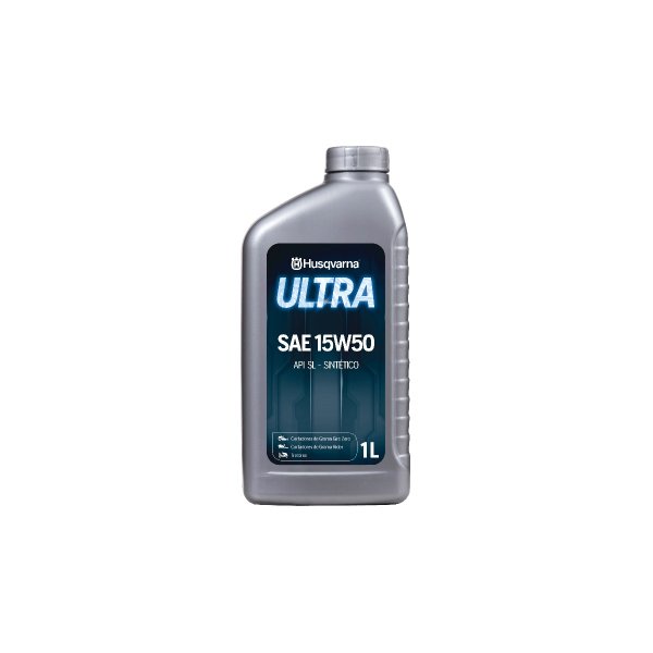 Óleo 4 Tempos Husqvarna ULTRA SAE 15W50 1LT