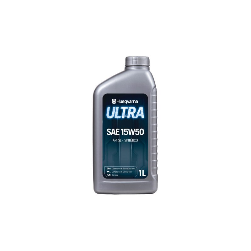 Óleo 4 Tempos Husqvarna ULTRA SAE 15W50 1LT