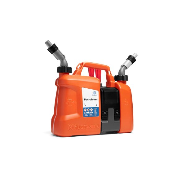Bidão Combinado 5 L de gasolina e 2,5 L de óleo