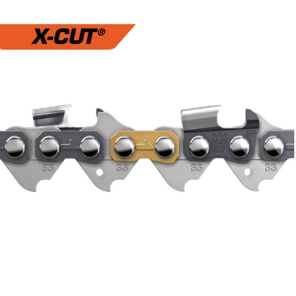 Corrente para Motosserra X-CUT SP33G 15 Semiquadrada 0,325” 1,3mm Pixel 32 Dentes