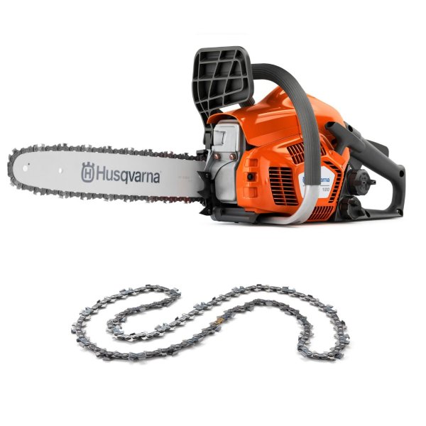 Kit Motosserra a Gasolina 120 14" + Corrente X-CUT S93G 14"