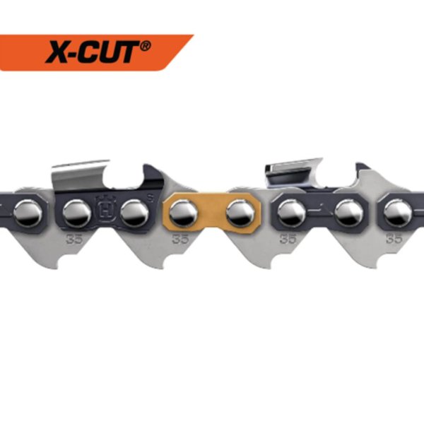 Corrente Para Motosserra X-CUT S35G 18 Semiquadrada 0,325” 1,5mm 36 Dentes
